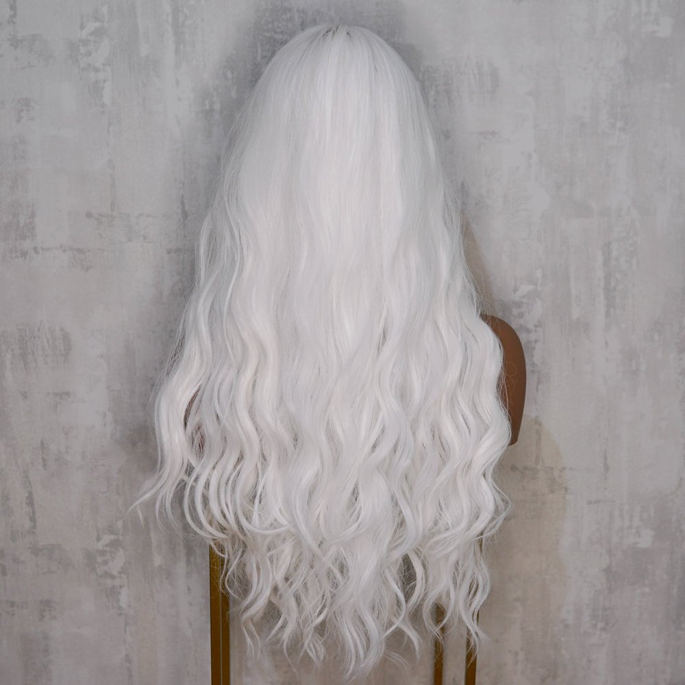 BONNIE White Fringe Wig - Milk & Honey Wigs