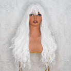 BONNIE White Fringe Wig - Milk & Honey Wigs