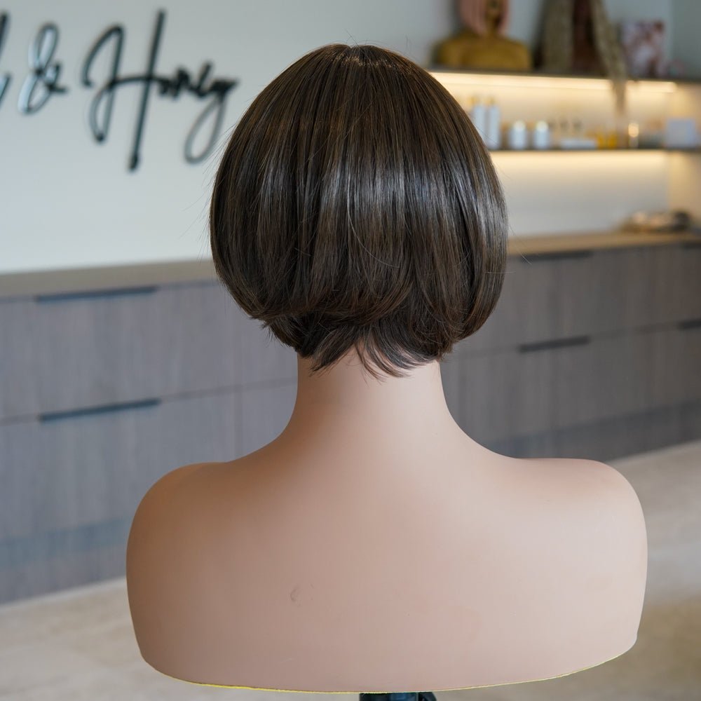 CAMILLE Silk Mono Top Lace Front Wig - Milk & Honey Wigs