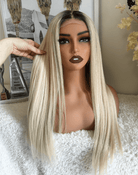 ELLA MAE Human Hair Lace Front Wig ** READY TO SHIP ** - Milk & Honey Wigs