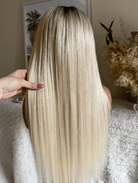 ELLA MAE Human Hair Lace Front Wig ** READY TO SHIP ** - Milk & Honey Wigs