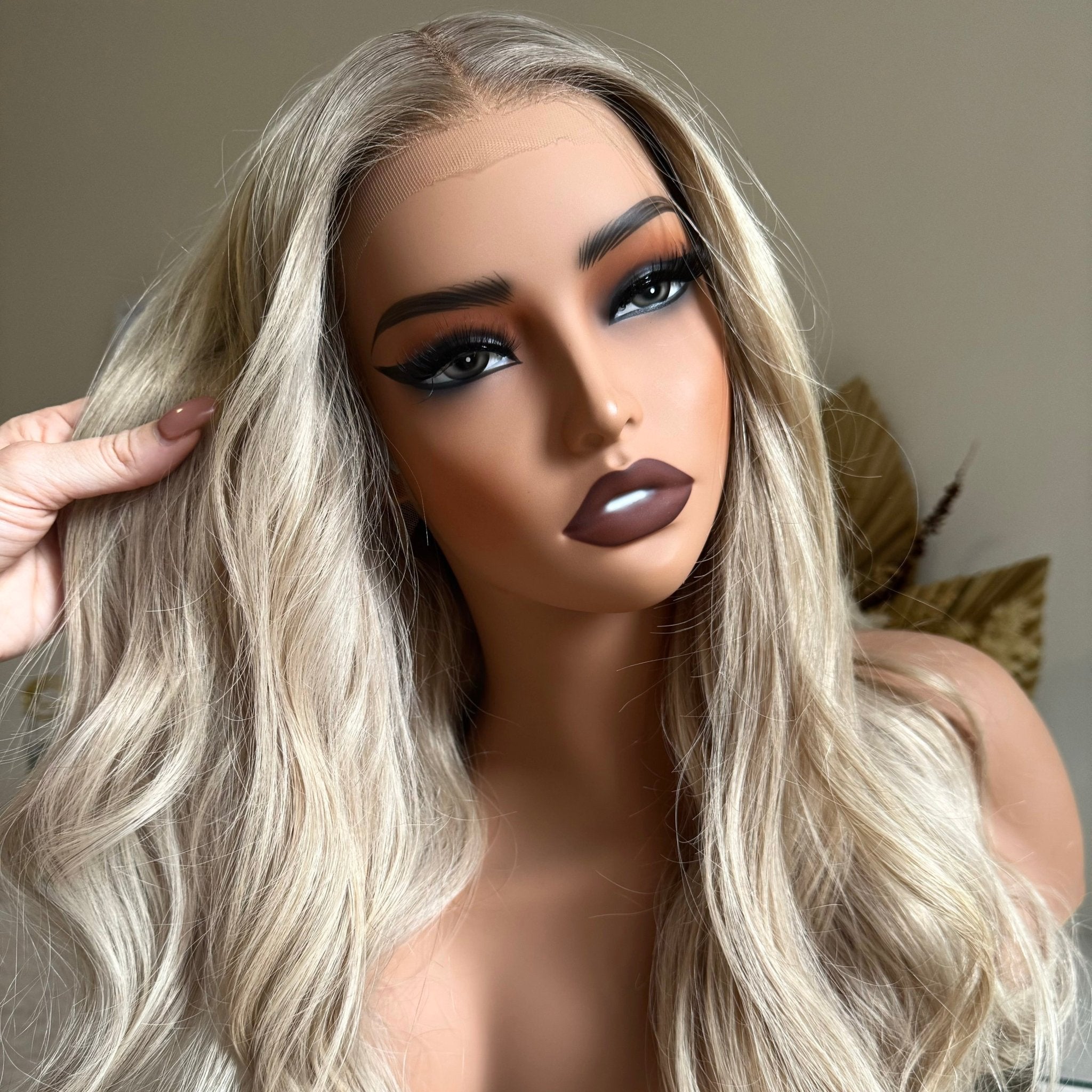 FIFI Human Hair Lace Front Wig - Milk & Honey Wigs