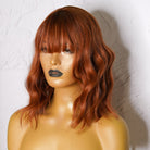 HAYLEY Auburn Fringe Wig - Milk & Honey Wigs