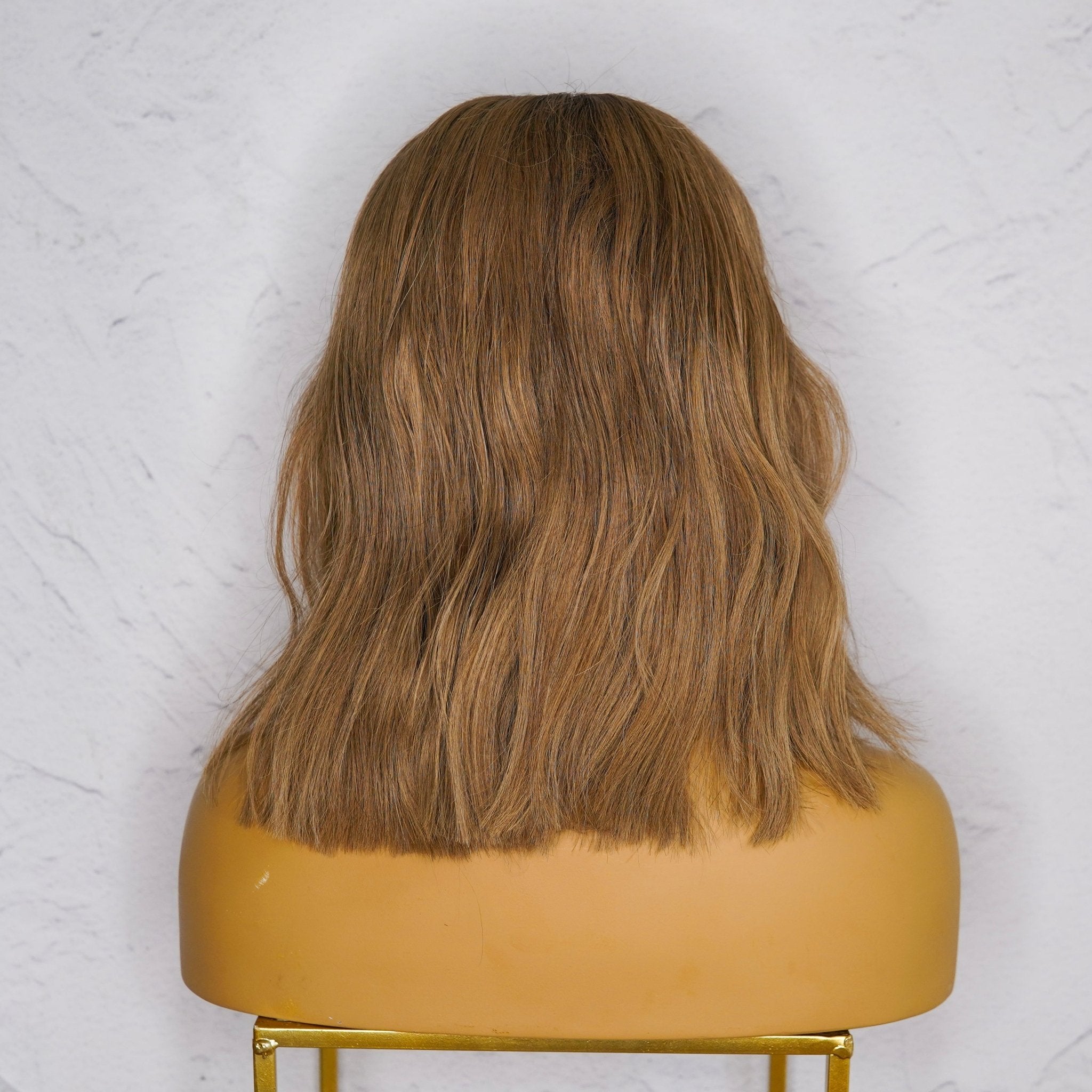 HAZEL Fringe Human Hair Lace Front Wig **READY TO SHIP** - Milk & Honey Wigs