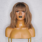 HAZEL Fringe Human Hair Lace Front Wig **READY TO SHIP** - Milk & Honey Wigs