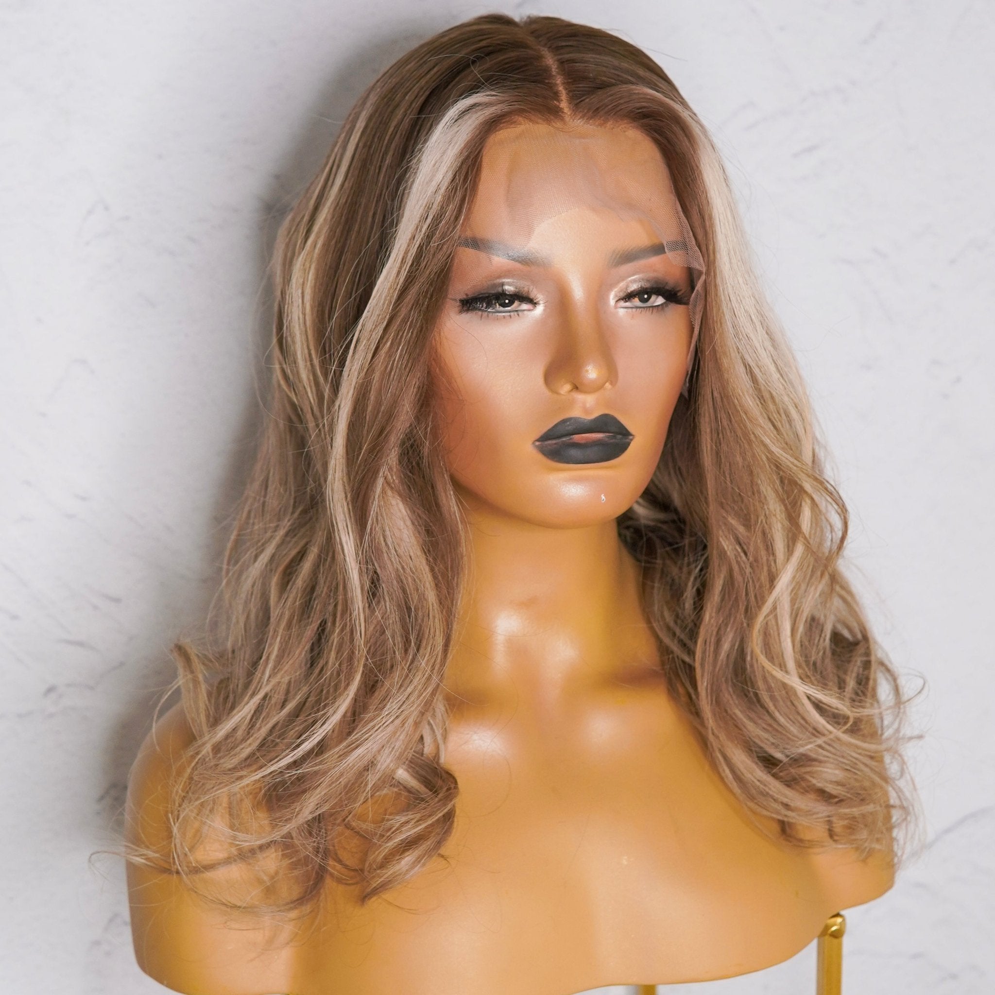KAI Human Hair Lace Front Wig **READY TO SHIP** - Milk & Honey Wigs