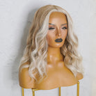 LUCY Frosted Blonde 16" Lace Front Wig - Milk & Honey Wigs