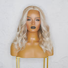 LUCY Frosted Blonde 16" Lace Front Wig - Milk & Honey Wigs