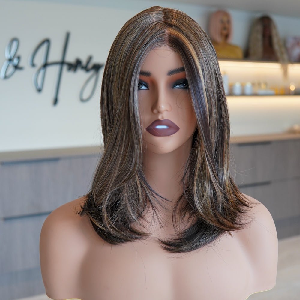 NOA Silk Mono Top Lace Front Wig - Milk & Honey Wigs