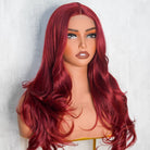 NOVA Red Burgunday 13x6 Lace Front Wig - Milk & Honey Wigs