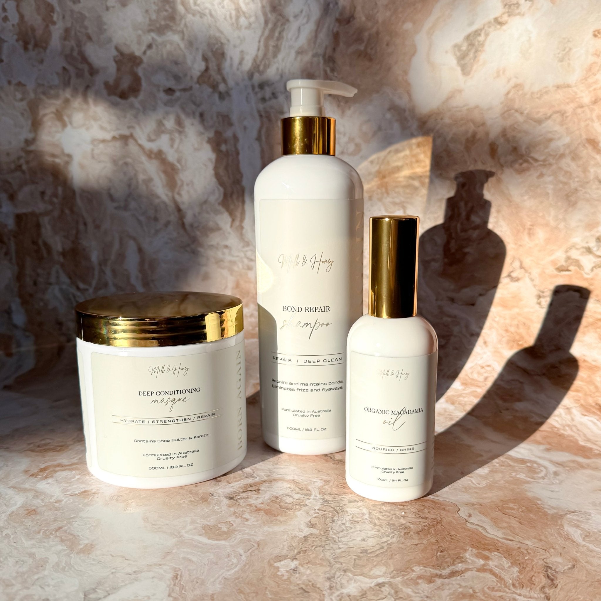 ORGANIC MACADAMIA OIL - Born Again Wig Haircare 100ML - Milk & Honey Wigs