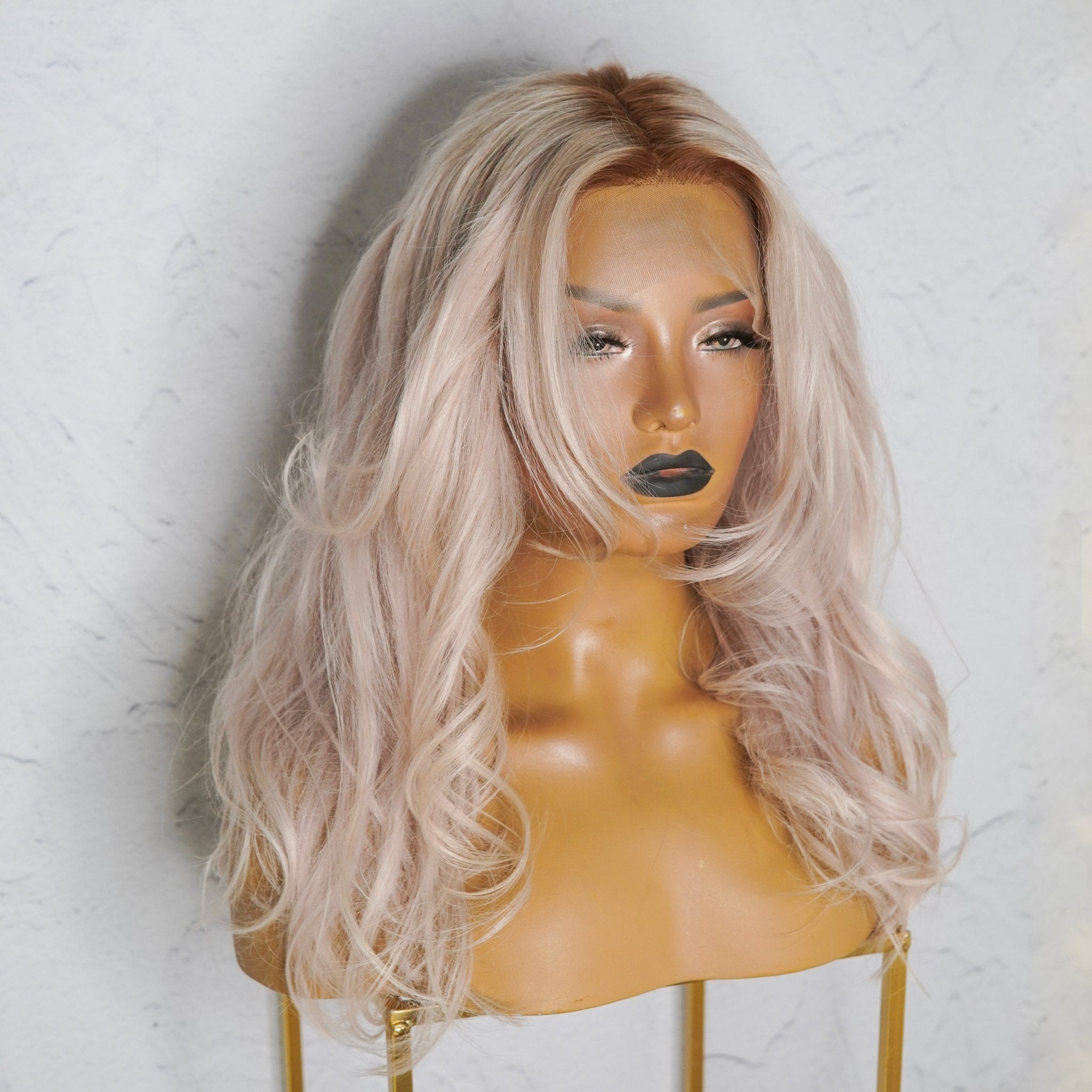 PAM Blonde Human Hair 13x4 Lace Front Wig - Milk & Honey Wigs