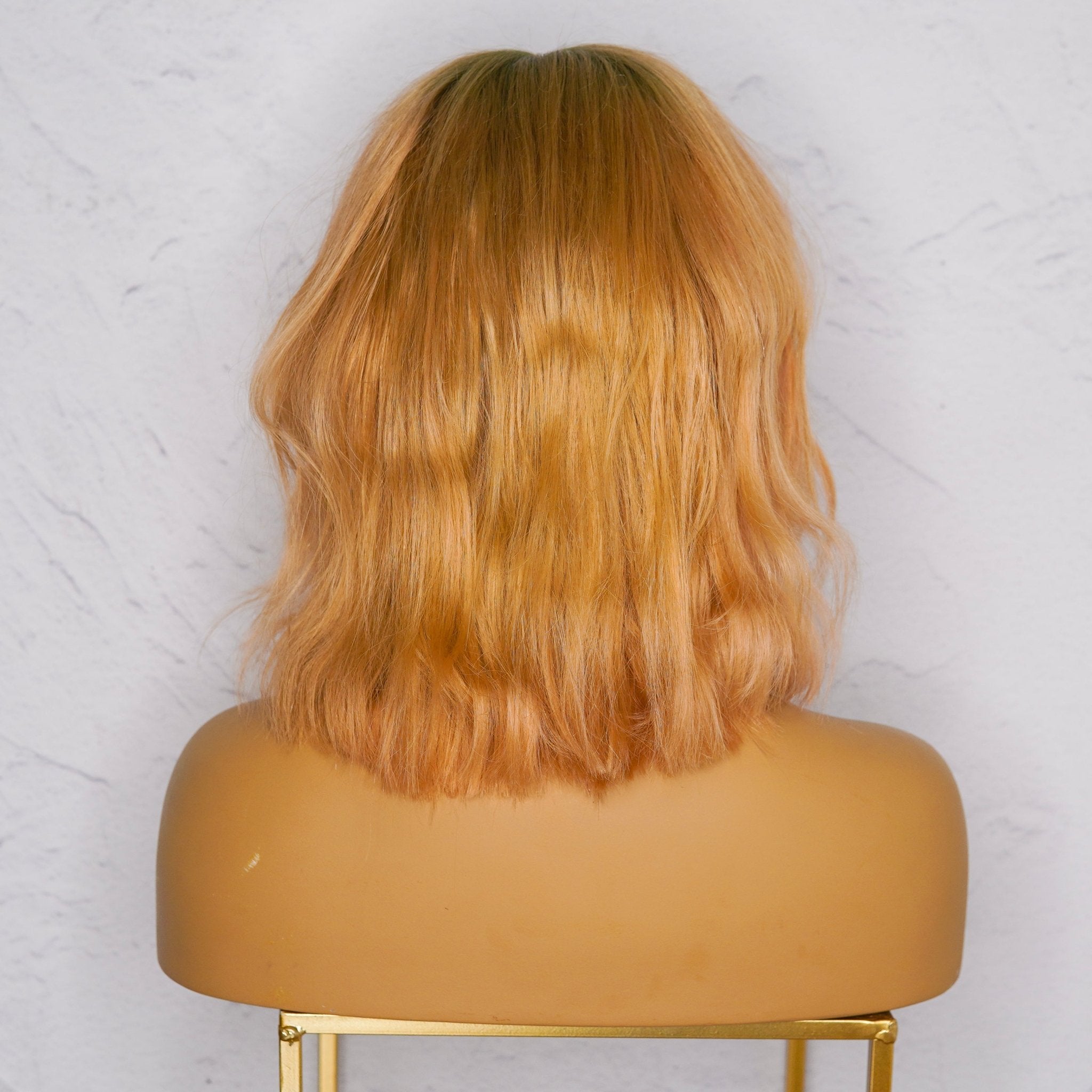 PEACHY Human Hair Lace Front Wig ** READY TO SHIP ** - Milk & Honey Wigs