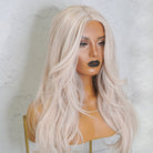 TARA White Blonde Lace Front Wig - Milk & Honey Wigs