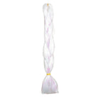 WHITE GLITTER BRAID HAIR 24" - Milk & Honey Wigs