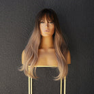 ADDISON Ombre Brown Fringe Wig | OMBRE WIGS | BROWN WIGS | WIGS ONLINE | WIGS AUSTRALIA