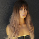 ADDISON Ombre Brown Fringe Wig | OMBRE WIGS | BROWN WIGS | WIGS ONLINE | WIGS AUSTRALIA