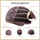 ALEXANDRA Ombre Fringe Wig | OMBRE WIGS | BROWN WIGS | WIGS ONLINE | WIGS AUSTRALIA