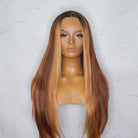 ALICIA Ombre Ginger Lace Front Wig - Milk & Honey Wigs