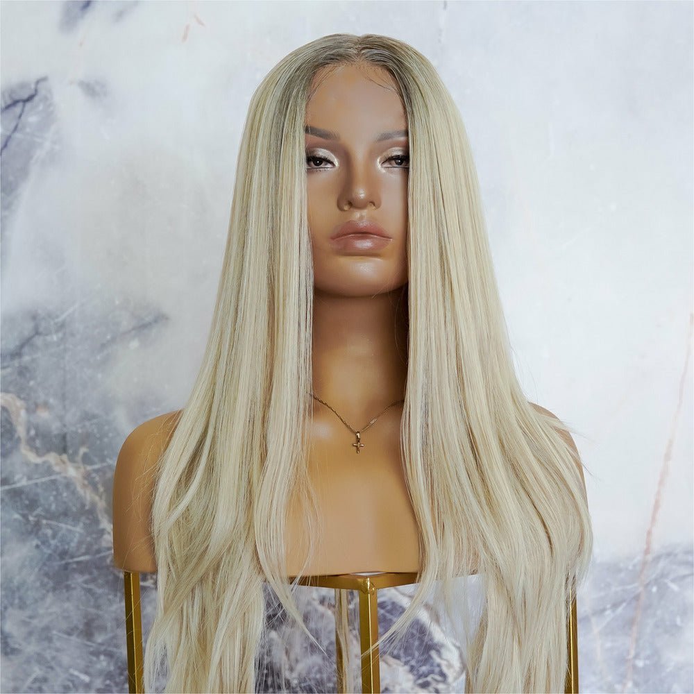 ALYCE Ombre Blonde Lace Front Wig - Milk & Honey Wigs