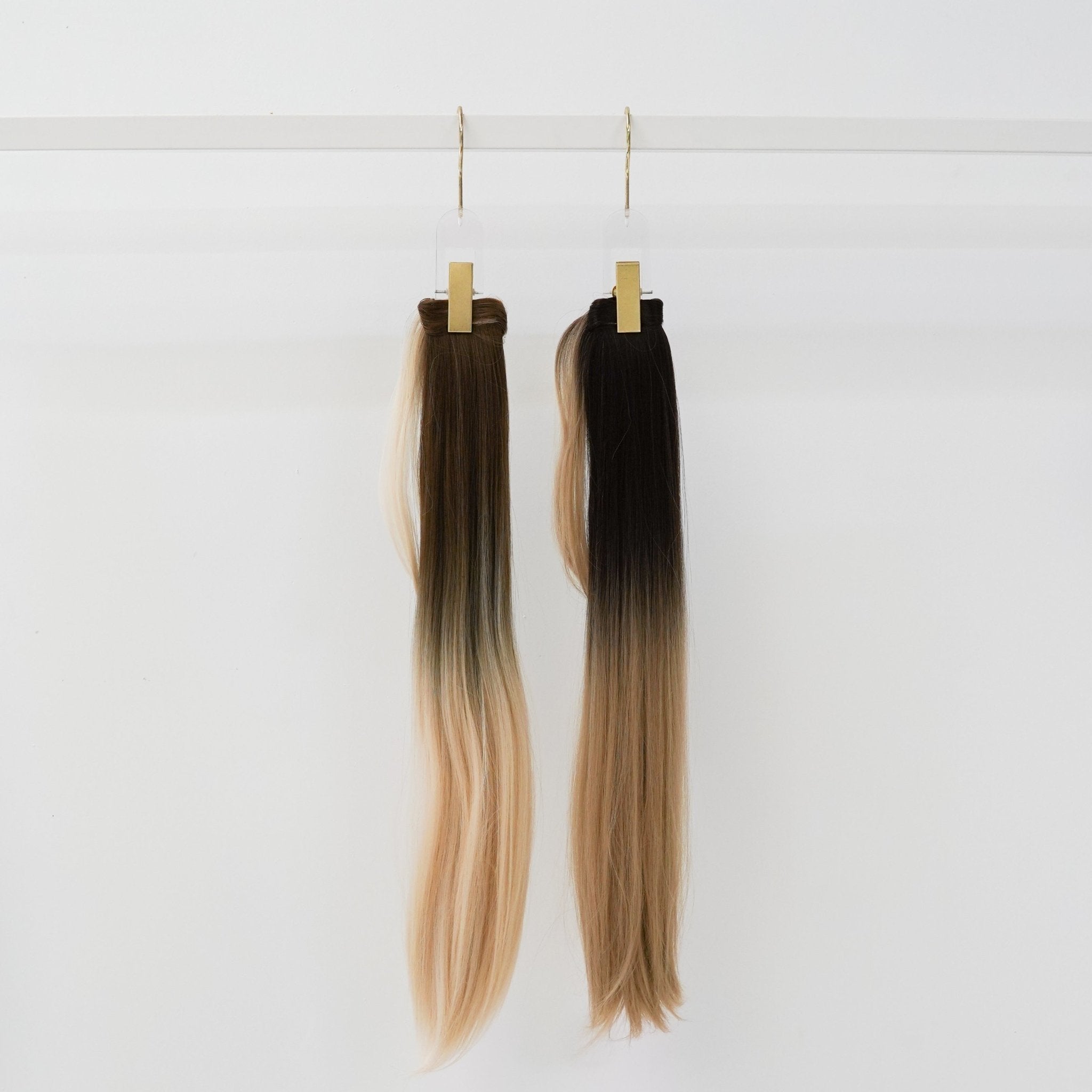 APRYL Synthetic 26” Ombre Straight Ponytail - Milk & Honey