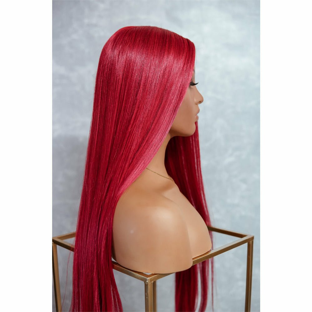 ARIEL 30" Red Lace Front Wig | RED WIGS | COLOURFUL WIGS | WIGS ONLINE | WIGS AUSTRALIA 