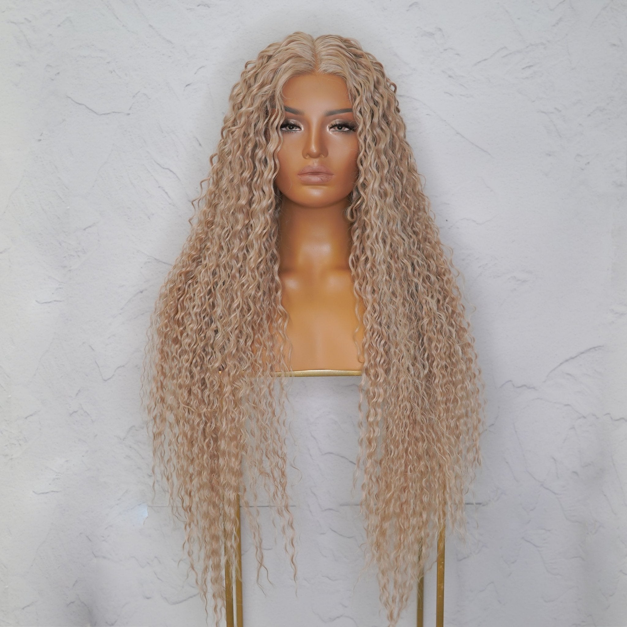 ATHENA Blonde Lace Front Wig - Milk & Honey Wigs