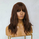 BAILEY Chocolate Brown Fringe Wig - Milk & Honey Wigs