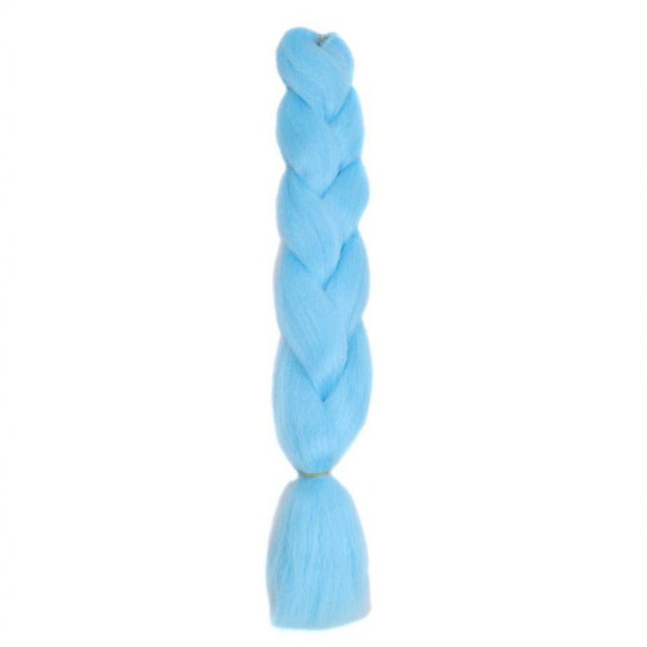 BLUE GLOW IN THE DARK 24" - Milk & Honey Wigs