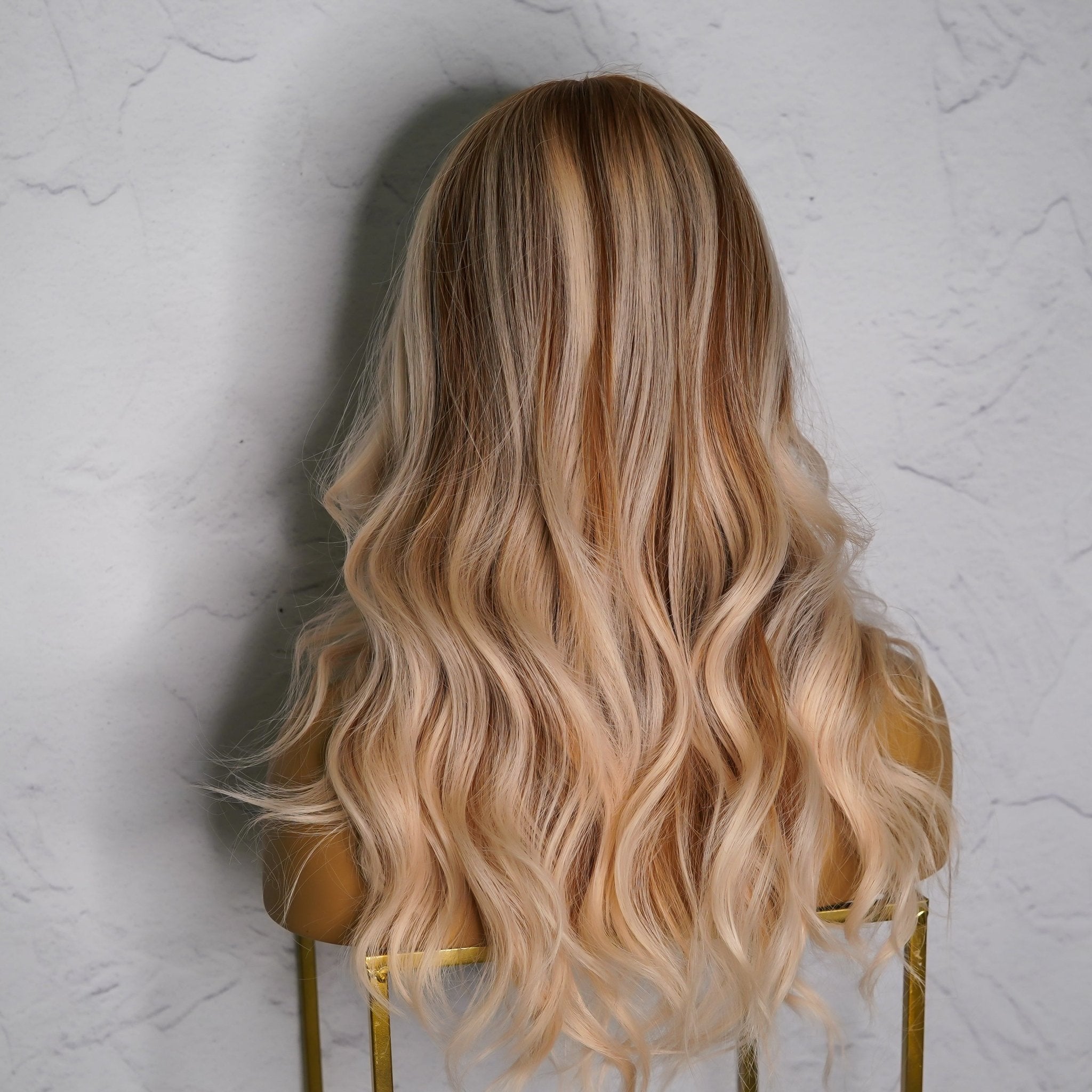BROOKE Ombre Copper Lace Front Wig - Milk & Honey