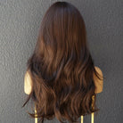 CAPRI Dark Brown Fringe Wig - Milk & Honey