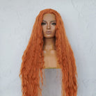 CARDI 40" Auburn Lace Front Wig - Milk & Honey