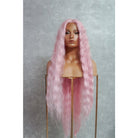 CARDI 40" Pink Lace Front Wig - Milk & Honey Wigs