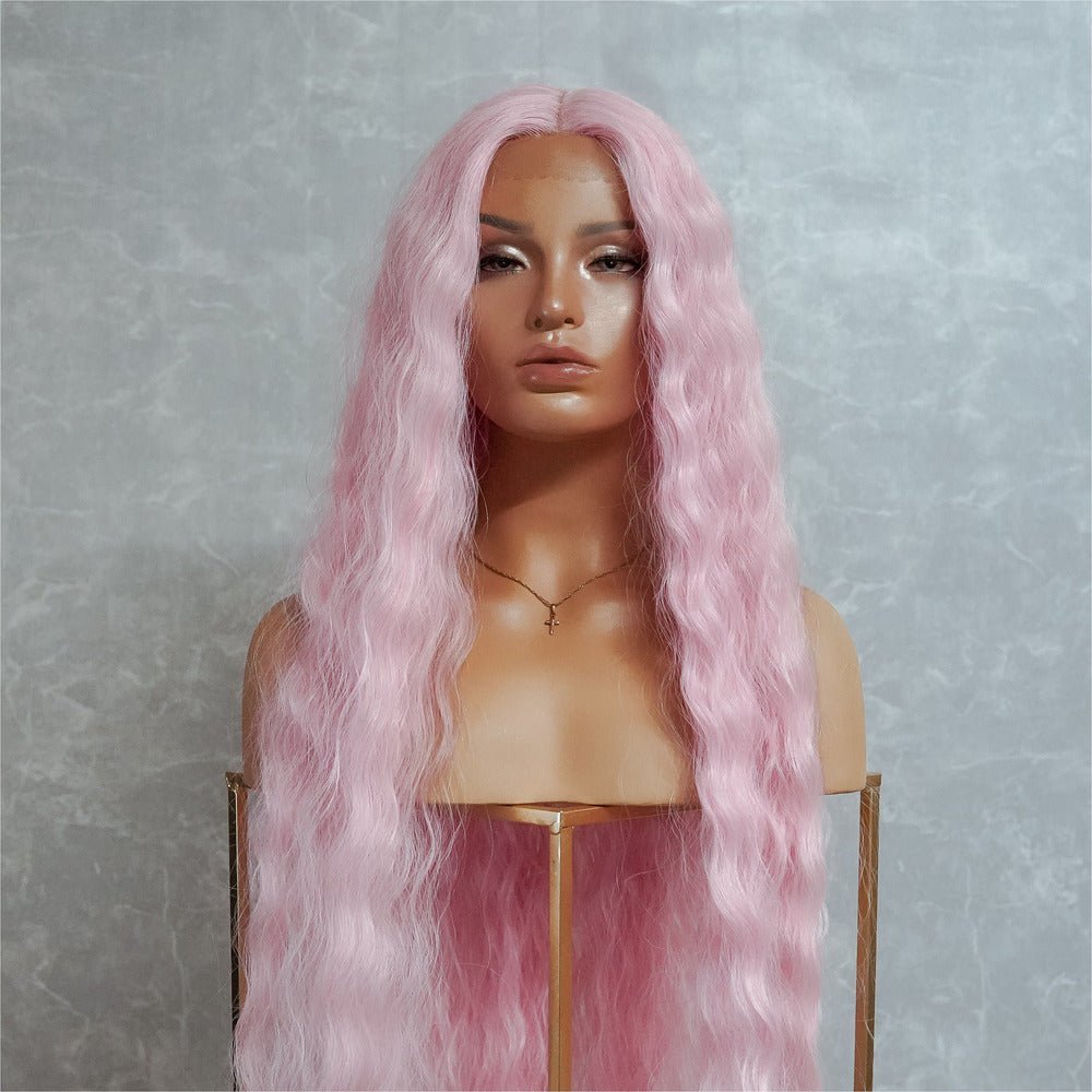 CARDI 40" Pink Lace Front Wig - Milk & Honey Wigs