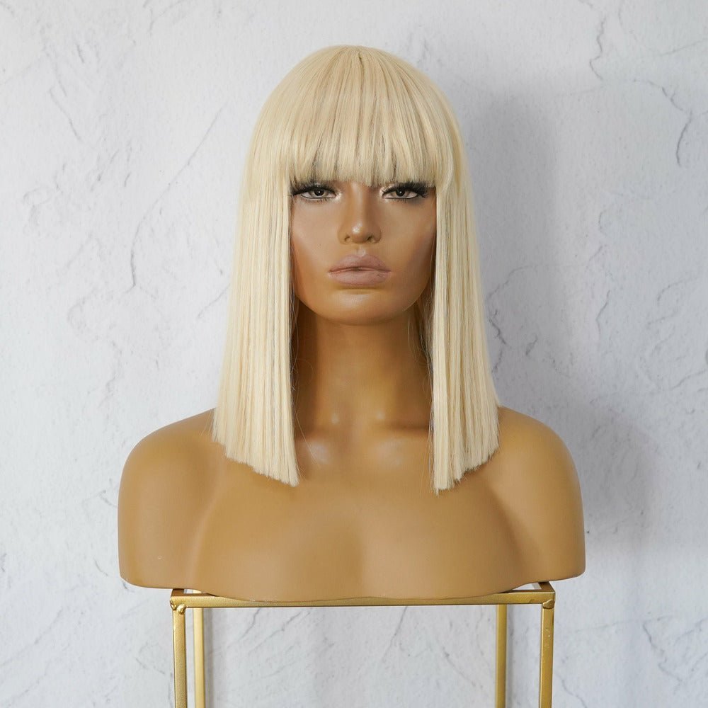 CASSIE Blonde Fringe Wig - Milk & Honey Wigs