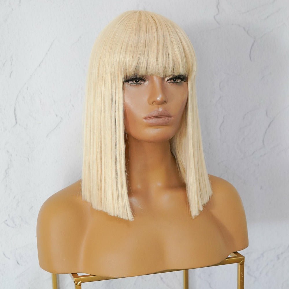 CASSIE Blonde Fringe Wig - Milk & Honey Wigs