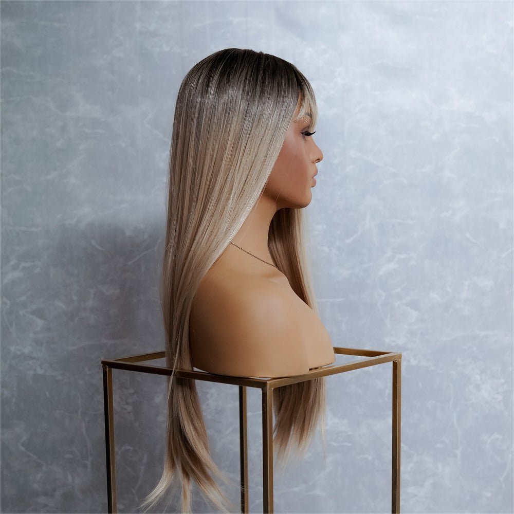 CHICAGO Blonde Ombre Fringe Wig - Milk & Honey Wigs