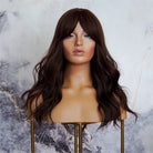 CLAIRE Dark Brown Fringe Wig - Milk & Honey