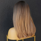 CLARA Ombre Brown Fringe Wig - Milk & Honey Wigs