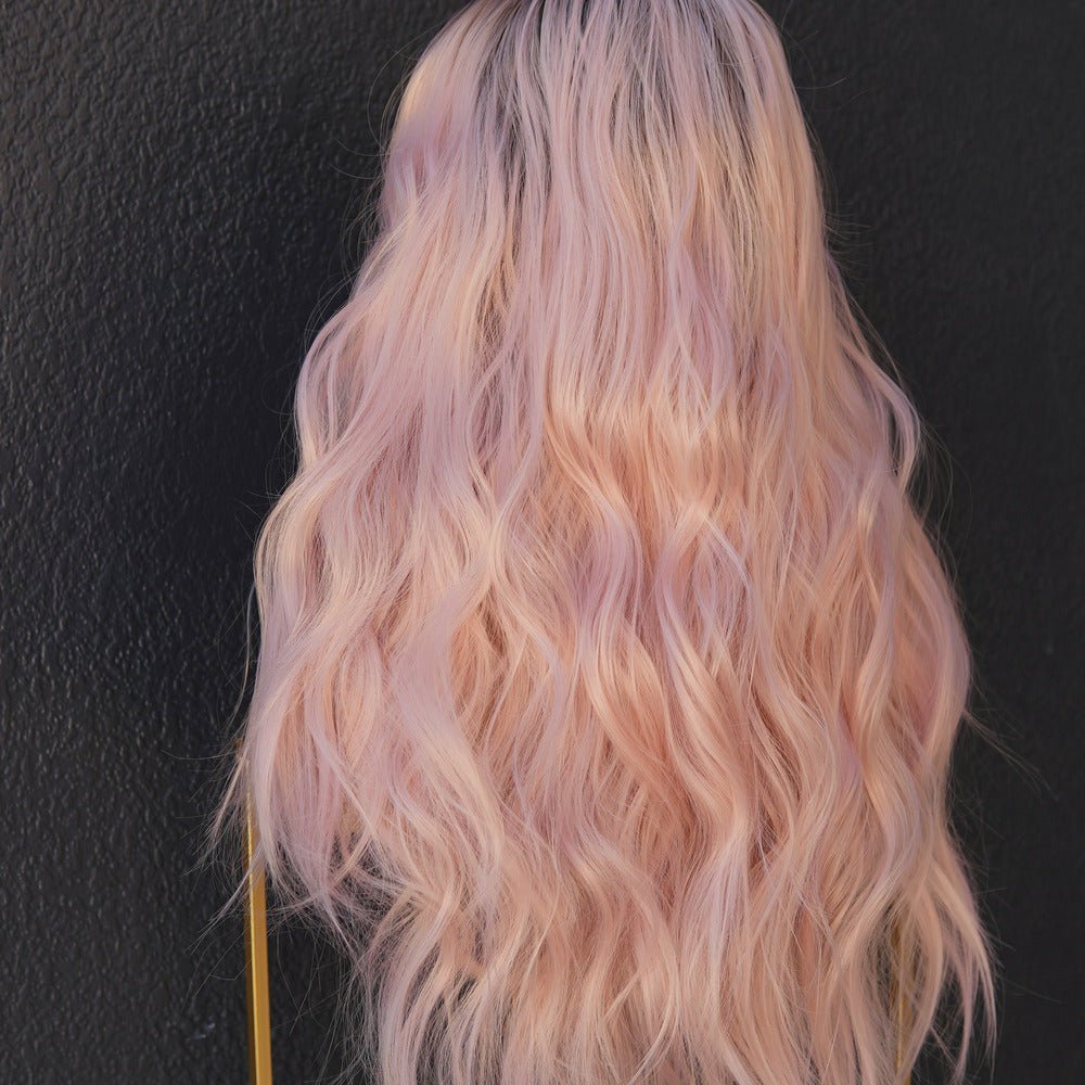 COLETTE Pink Ombre Lace Front Wig - Milk & Honey Wigs