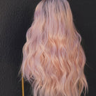 COLETTE Pink Ombre Lace Front Wig - Milk & Honey Wigs