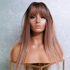COOPER Brown Ombre Fringe Wig - Milk & Honey
