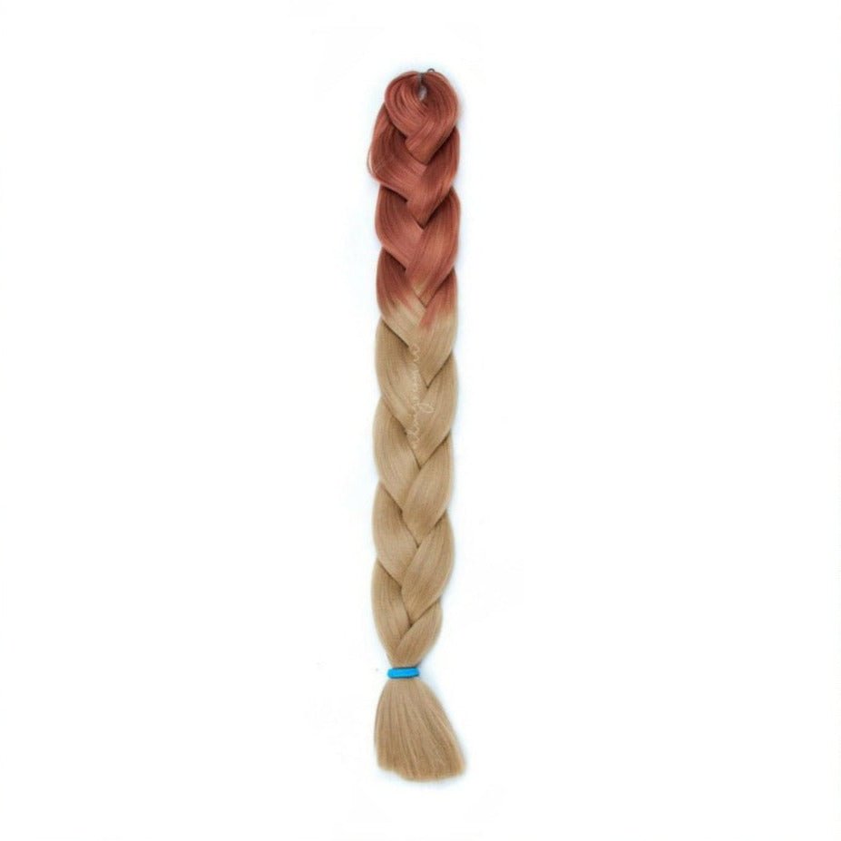COPPER BROWN TWO TONE OMBRÉ 32" - Milk & Honey Wigs