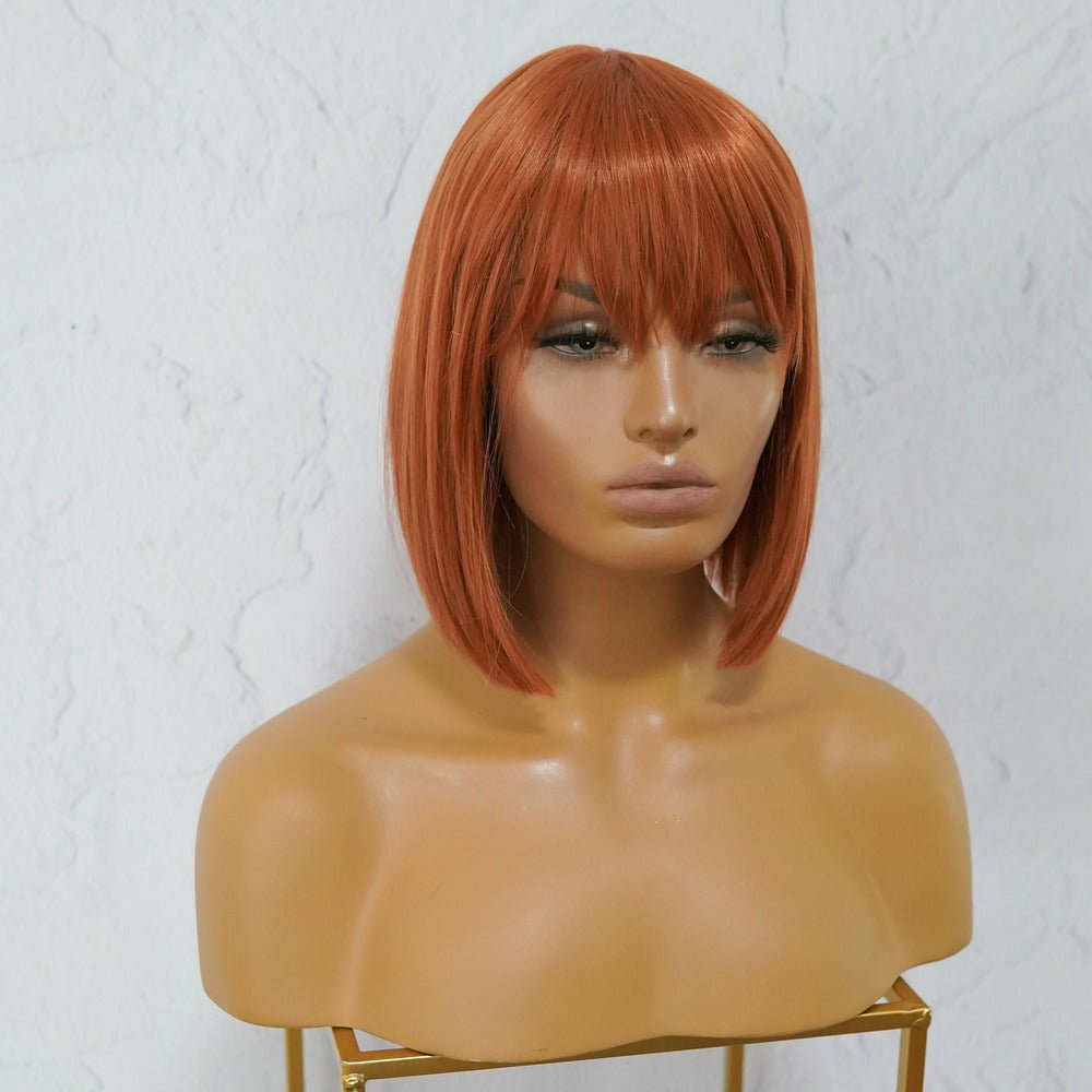 COURTNEY Auburn Fringe Wig - Milk & Honey