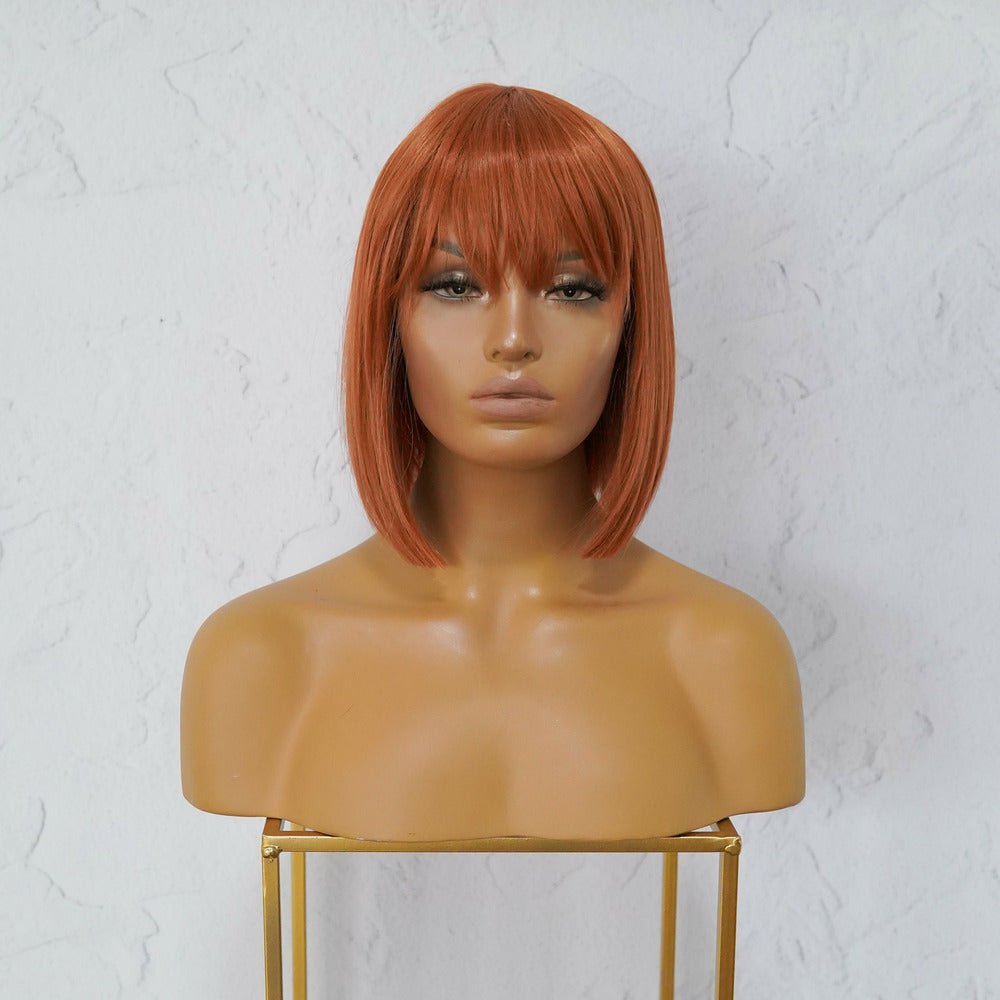 COURTNEY Auburn Fringe Wig - Milk & Honey