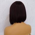 COURTNEY Burgundy Fringe Wig - Milk & Honey