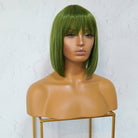 COURTNEY Green Fringe Wig - Milk & Honey