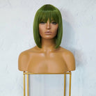 COURTNEY Green Fringe Wig - Milk & Honey