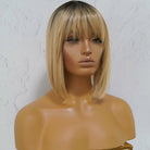 COURTNEY Ombre Blonde Fringe Wig | BLONDE WIGS | OMBRE + BALAYAGE WIGS