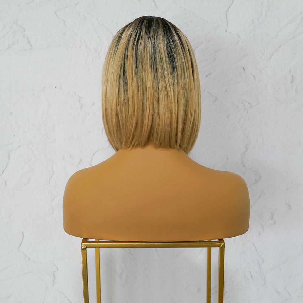 COURTNEY Ombre Blonde Fringe Wig | BLONDE WIGS | OMBRE + BALAYAGE WIGS
